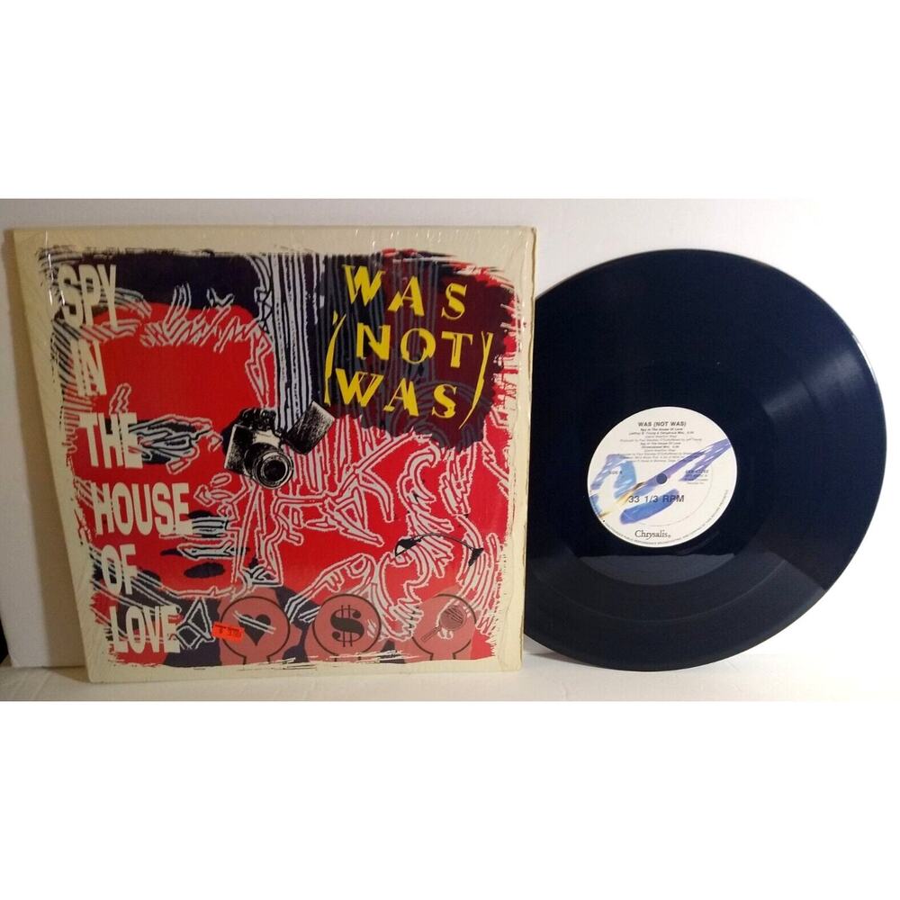 Was (Not Was) Spy In The House Of Love 12" Vinyl Record Dance SynthPop Funk 1988